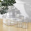 Living And Home 4Pcs Transparent Refrigerator Bins Organizer Set 2