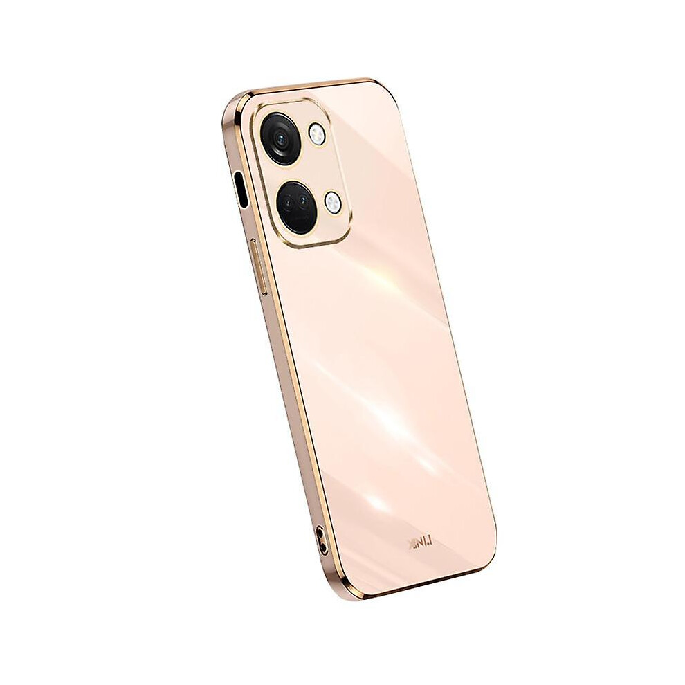 (Pink) Xinli For Oneplus Nord 3 5G/Ace 2V Soft Tpu Phone Case Electroplating Edge Phone Cover Pink 9152243476874