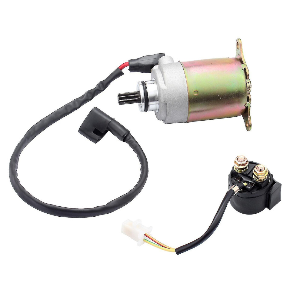 Starter Motor For Scooter Gy6 150Cc Go Karts 125Cc Atv Moped Quad 4 Wheeler 9363541256505