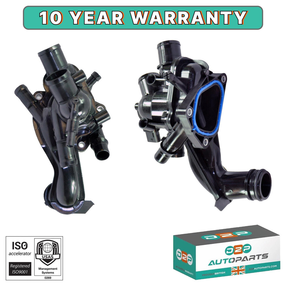 Coolant Thermostat Housing For Citroen Berlingo C3 C4 Picasso Ds3 Ds4 Alfa Romeo 1.2 5060245135740