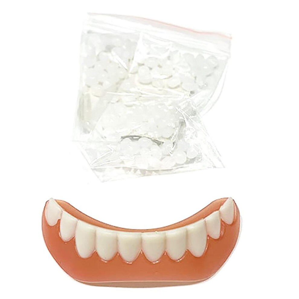 (Lower Veneers) False Teeth Snap On Instant Dentures Smile Veneers Cosmetic Teeth Dental Care
