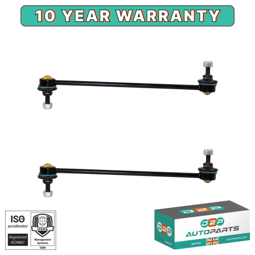 FRONT STABILISER ANTI ROLL BAR DROP LINKS (PAIR) FOR FIAT PANDA (2003-2012)