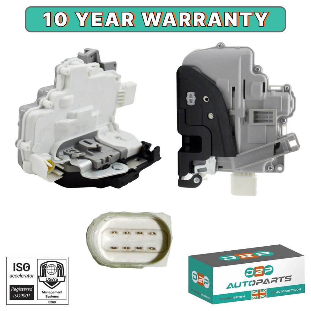 Front Left Door Lock Actuator Mechanism For Seat Leon 1P1 Altea Toledo Mk3 5060245135146