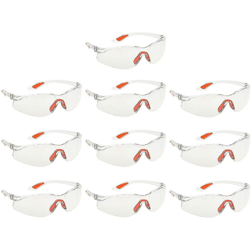 'Safety Glasses,10 Pcs Safety Protective Glasses,Safety Goggles Eyewear Eyeglasses 9152243491358