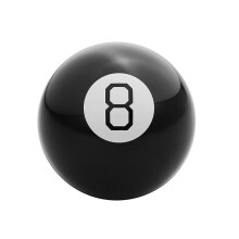 10cm Magic Ball Prophecy Magic Eight Ball Black 8 Fortune Teller Novelty Gift Toy