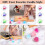 100pack Wax Melt Container 1.3 Oz,wax Melt Single Cube Flip Top Clear Empty Plastic Cube Tray For W 2