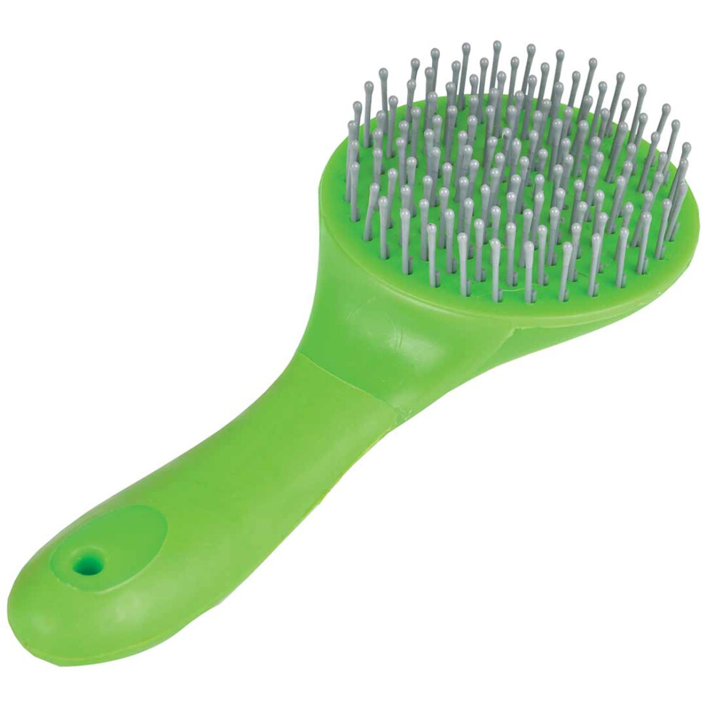 (One Size, Lime) Roma Horse Mane and Tail Brush