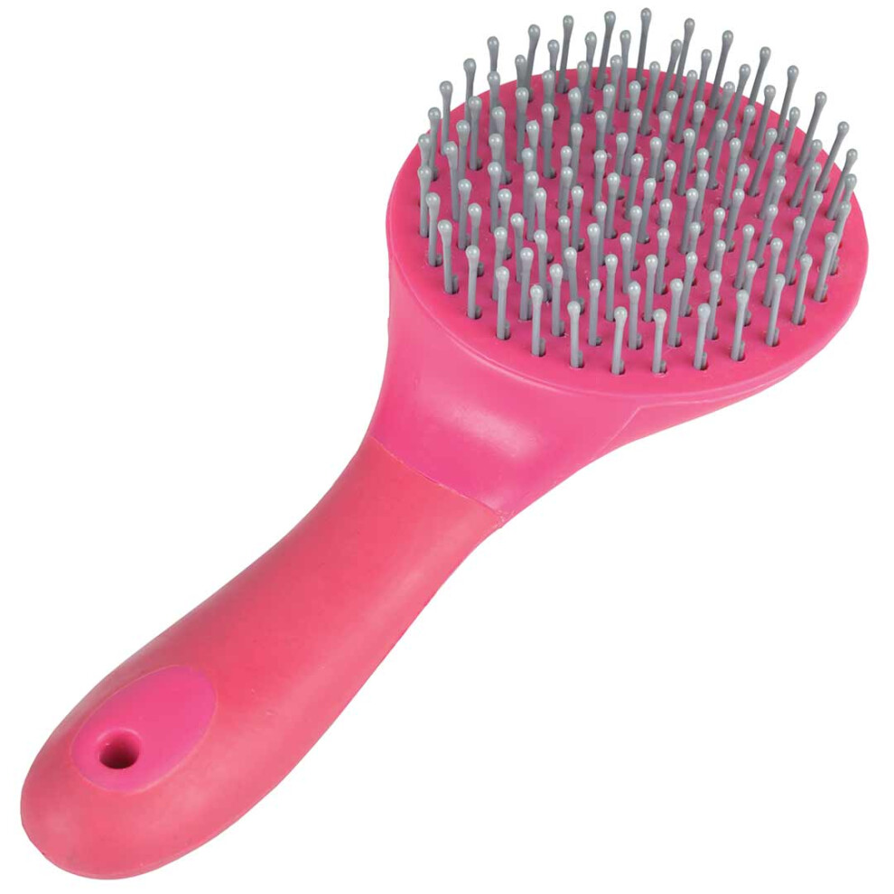 (One Size, Hot Pink) Roma Horse Mane and Tail Brush