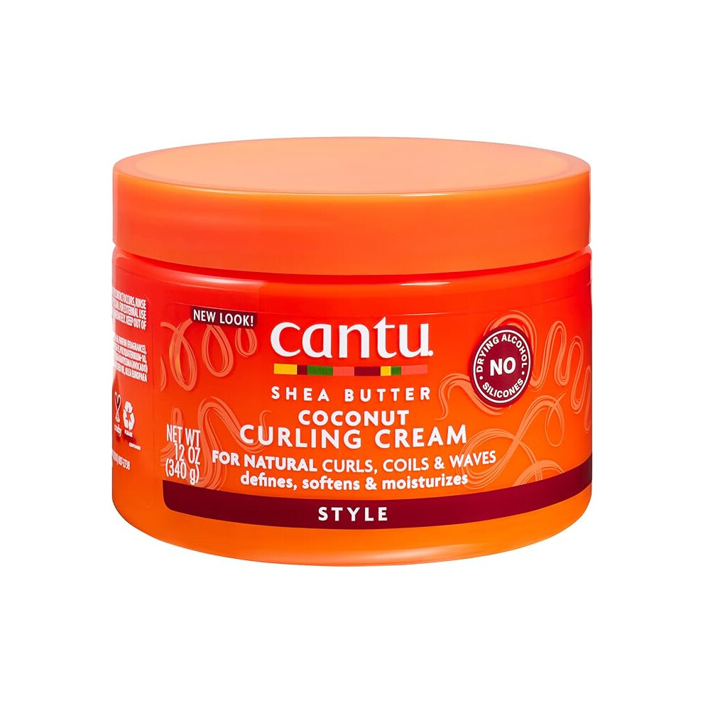 CANTU Coconut Curling Cream 340g (Packaging may vary)