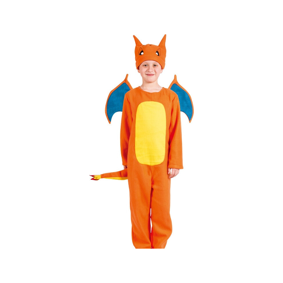 (Charmander, M(120-130cm)) Pokemon Pajamas Pikachu Kids Cosplay Costume Charmander Anime Figure Role-Playing Show Clothes Party For Children Christmas