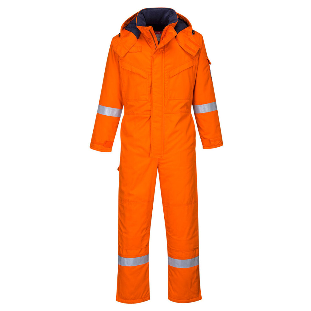 (Orange, XL) Portwest FR Anti-Static Winter Coverall