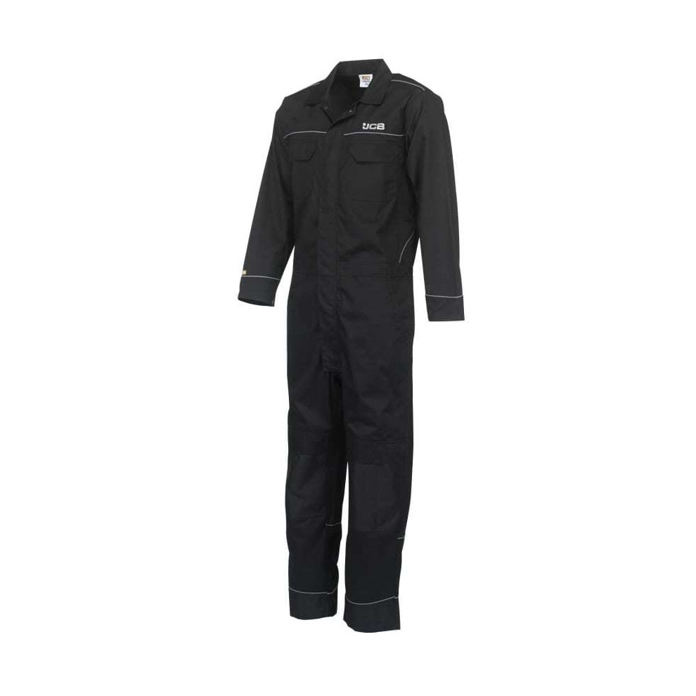 (Black, M) JCB Trade Coverall