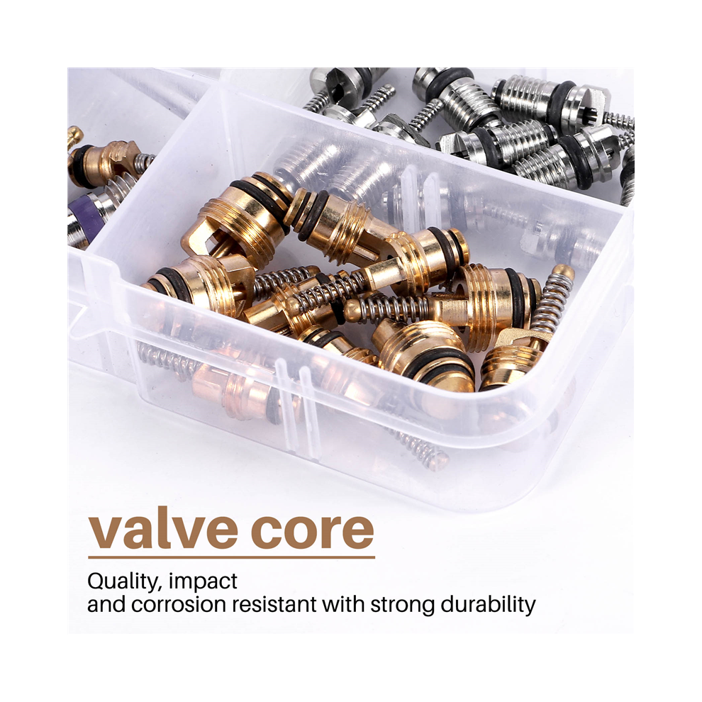 40Pcs Air Conditioning A/C Valve Core R12 R134A Valve Stem Cores Remover Tool for Car, Auto Air Conditioning Tool-image-OPC-PDQ8DHH-NEW