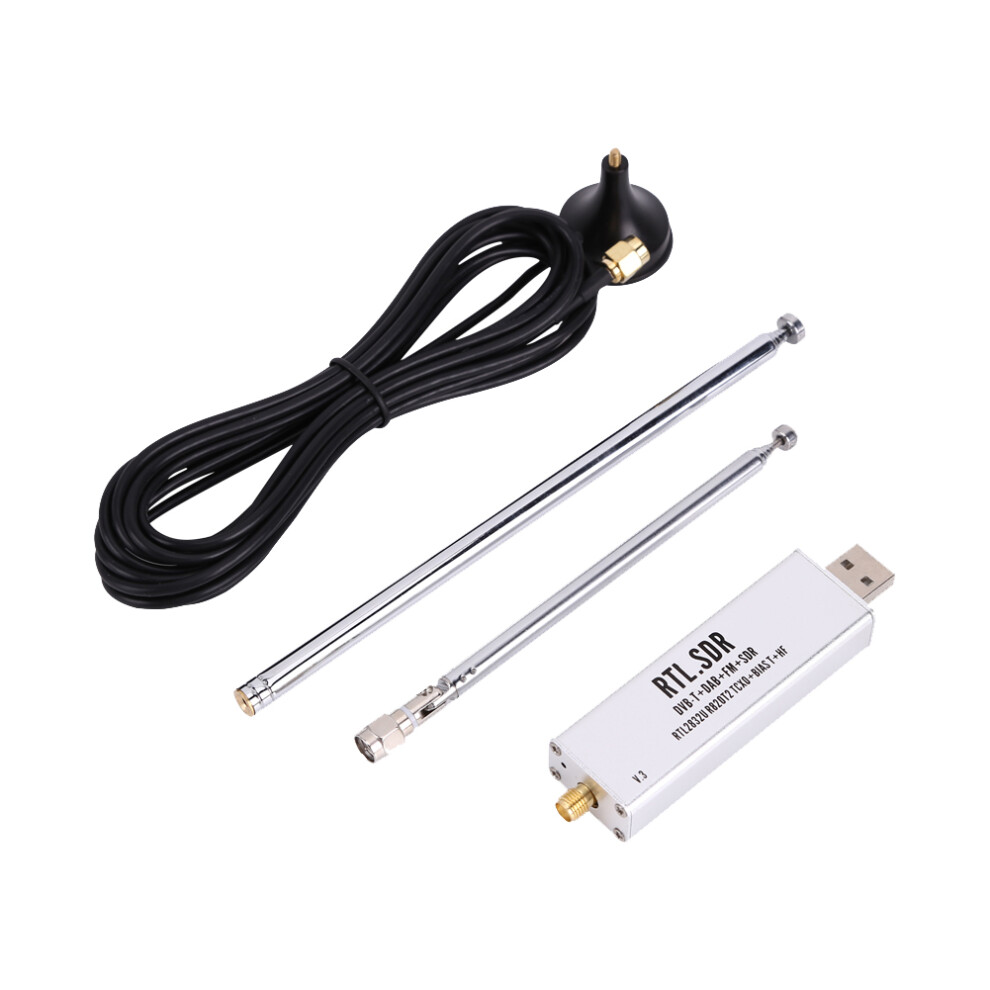 For Rtl Sdr V3 R820t2 Rtl2832u 1Ppm Tcxo Sma Rtlsdr With Multipurpose Antenna 4863233654824