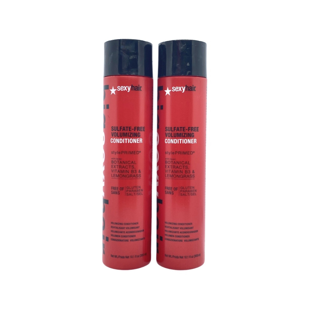 Sexy Hair Volumizing Conditioner 10.1 Oz (Pack Of 2)