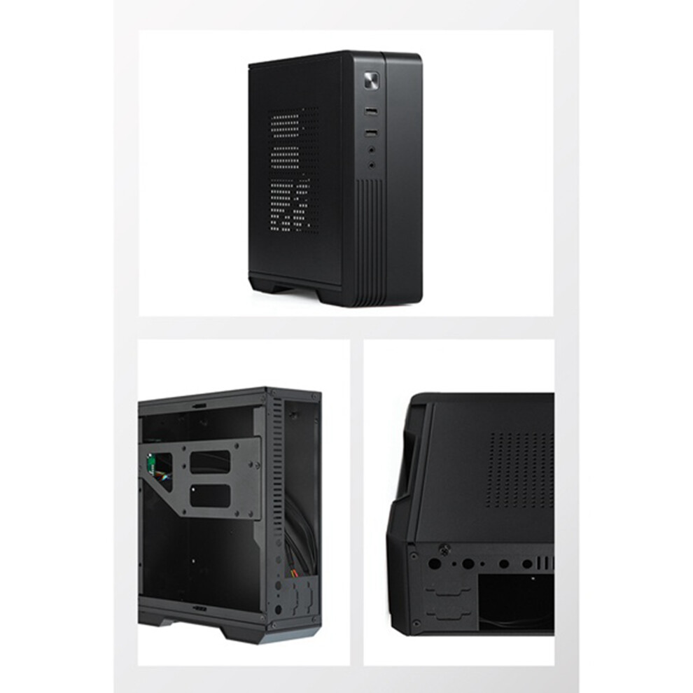 MX02 Mini ITX Case with 150W 12V Power Board HTPC Chassis Computer Case ...