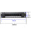 8 Port Straight-Through CAT6 Patch Panel RJ45 Network Cable Adapter Jack Ethernet Distribution Frame 5
