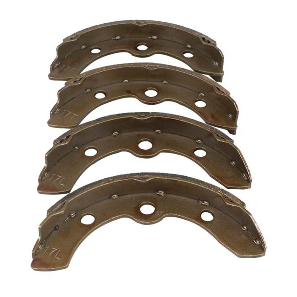 Jojomino For Club Car Precedent 1995-Up Golf Carts Replacement Brake Shoes 1018232-01 Golf Cart Brake Shoe Pads