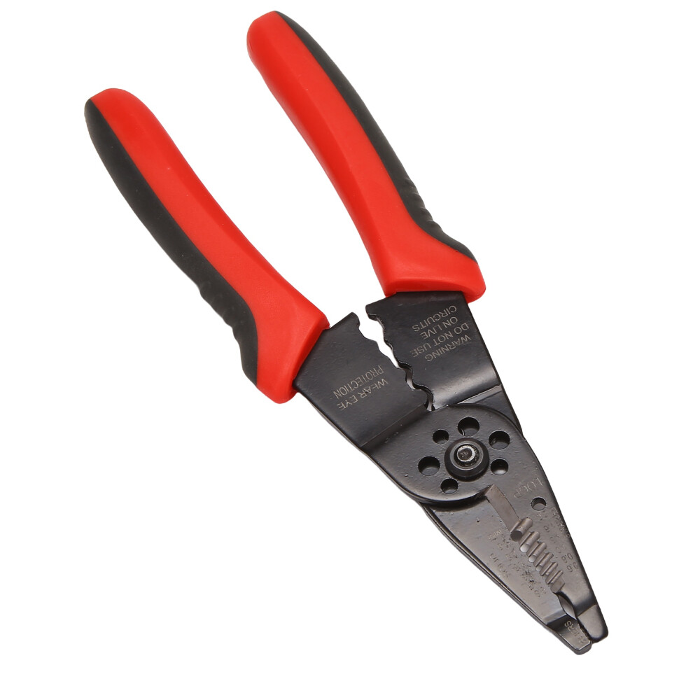 8 Inch Wire Stripper Crimper Cutter 10-22 AWG Multi-Function Tool Kit Professional Wire Stripping Tool/Wire Cutter-image-OPC-PDQ8M26-NEW