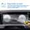 For 2021+ 10.25-Inch Car Dashboard Display Screen Film Protection Instrument Screen Tempered Glass Film 4