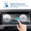 For 2021+ 10.25-Inch Car Dashboard Display Screen Film Protection Instrument Screen Tempered Glass Film 5