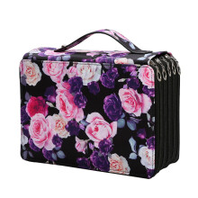 250 Slots Colored Pencil Case Organizer with Zipper Capacity Pen Holder Bag for Student or Artist D