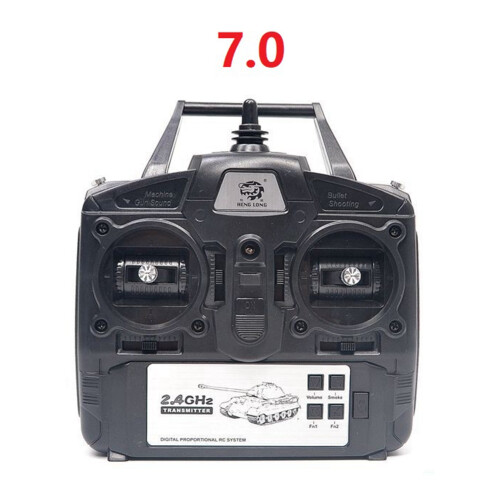 1/16 RC Car Remote Control 7.0 Mainboard + 2.4G Transmitter Remote Control System Set for RC Tank Model 2