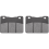 Motorcycle Front and Rear Brake Pads Sets for MaxSym 400I 2011-2021 Max 600I 2014-2017 MaxSym TL500 8