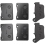 Motorcycle Front and Rear Brake Pads Sets for MaxSym 400I 2011-2021 Max 600I 2014-2017 MaxSym TL500 6