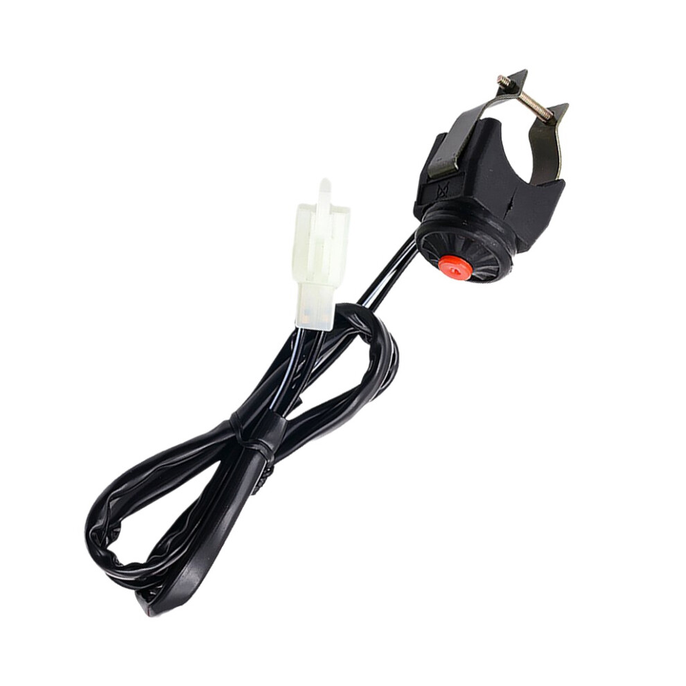 Motorcycle Pit Dirt Bike Motocross Kill Horn Switch Momentary Button Red 4863233691096