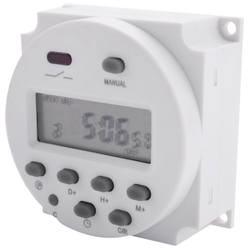 Digital Display Timer Switch 1S - 168H 5VA Small Timer Switch ...