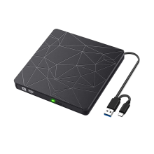 External DVD CD Drive External CD-ROM Burner DVD CD-ROM Dual Interface Type-C USB CD Burner Drive-Free Read-Write Burner