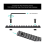 16 Pack M 4 T-Nut Metric Camming Screw Replacement Sets Compatible with Standard Rail Systems, with Thread Screws 5