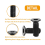 16 Pack M 4 T-Nut Metric Camming Screw Replacement Sets Compatible with Standard Rail Systems, with Thread Screws 7