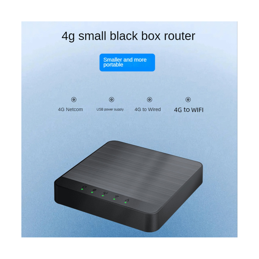 4G Wireless Lte Internet Router With Sim Card Slot Unlocked Mobile Hotspot Modem Wifi Typec Port 300Mbps Wireless Lan 4863233604911