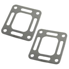 2Pcs Exhaust Elbow Lift Gasket Elbow Exhaust Gasket for 4.3 5.0 5.7 6.2 454 502 V6 27-87105 27-860232