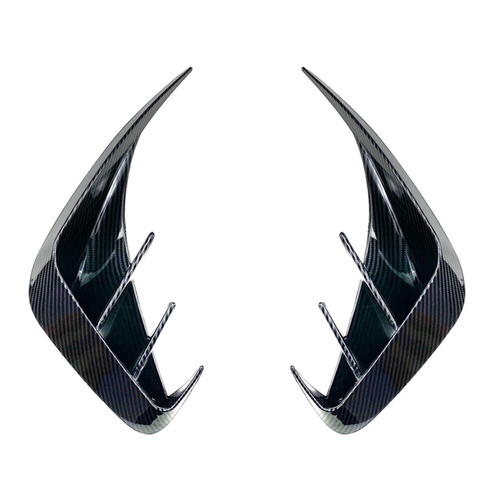 G20 Rear Bumper Lip Spoiler Side Outlet Cover Trim For - 3 Series G20 320I 325I 330I Carbon Fiber 4863233613388