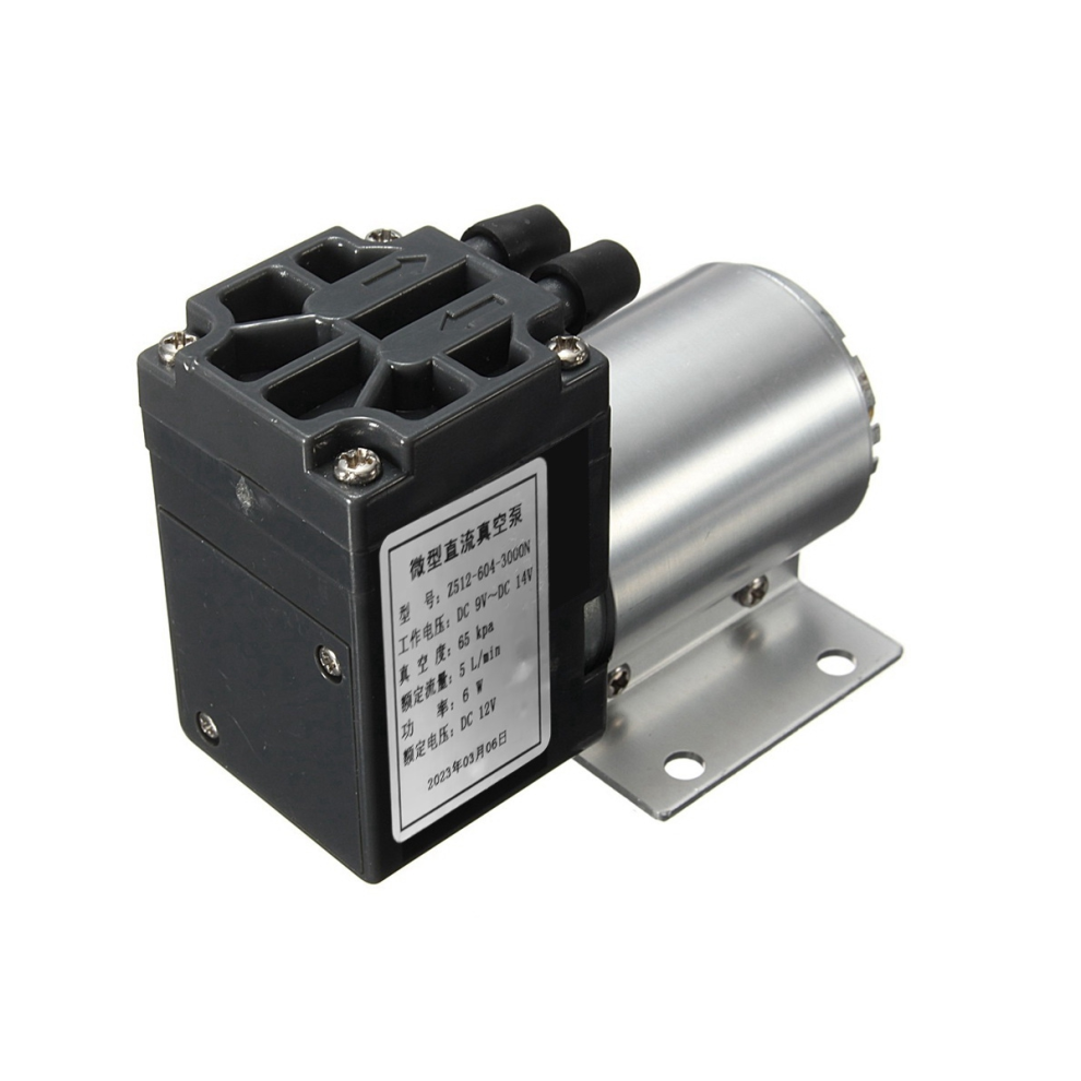 65-120Kpa Dc12v 6W Mini Vacuum Pump Negative Pressure Suction Pump With Holder For Gas Analysis Sampling 4863233618406
