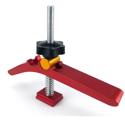 T-Slot Clamp,Metal Fast Acting Hold Down Clamp Set for T-Slot T-Track Woodworking