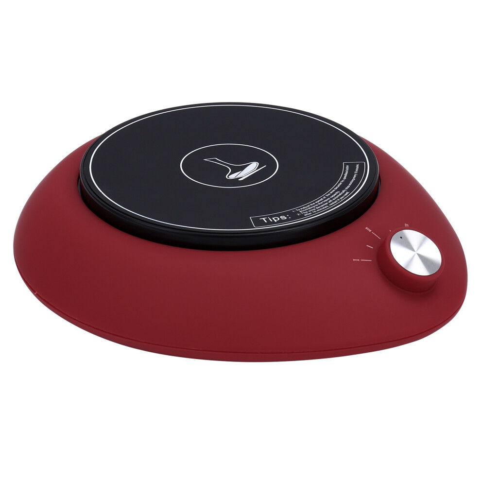 Electric Wine Decanter Quick Sobering Automatic Wine Decanter Aerator Pourer for Bar Party Kitchen Rose Red 