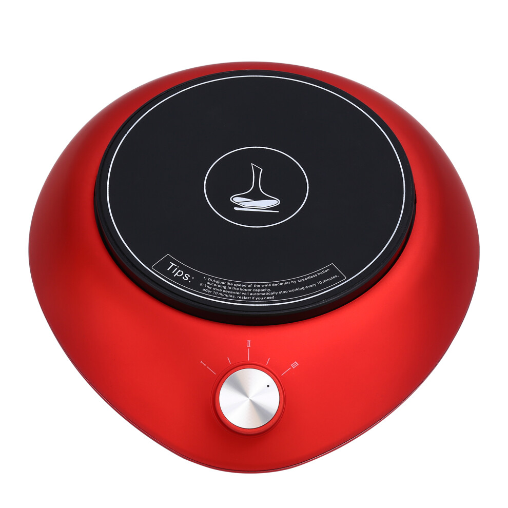 Electric Wine Decanter Quick Sobering Automatic Wine Decanter Aerator Pourer for Bar Party Kitchen Red 