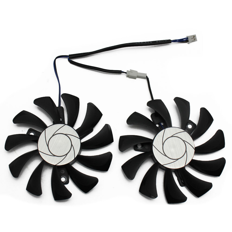 75Mm 2Pin Gtx1050ti Gpu Cooler Dual Fan For Geforce Gtx 1050Ti Gtx-1050-Ti-4Gt-Oc Graphic Card Cooling 4863233626210