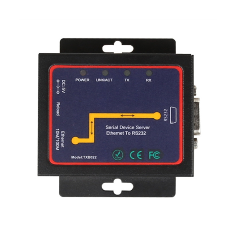 Industrial Modbus Serial Rs232 Rs485 Rs422 To Ethernet Converter Device Server Tcp/Rtu/Udp Rj45 To Rs232+Rs485 Connector 4863233629471