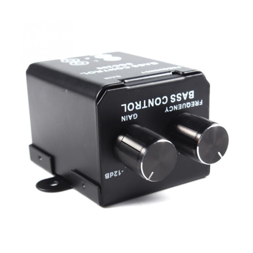 Auto Car Remote Amplifier Subwoofer Car Audio Equalizer Crossover Bass Controller Bass Equalizer Controller 4 RCA 2