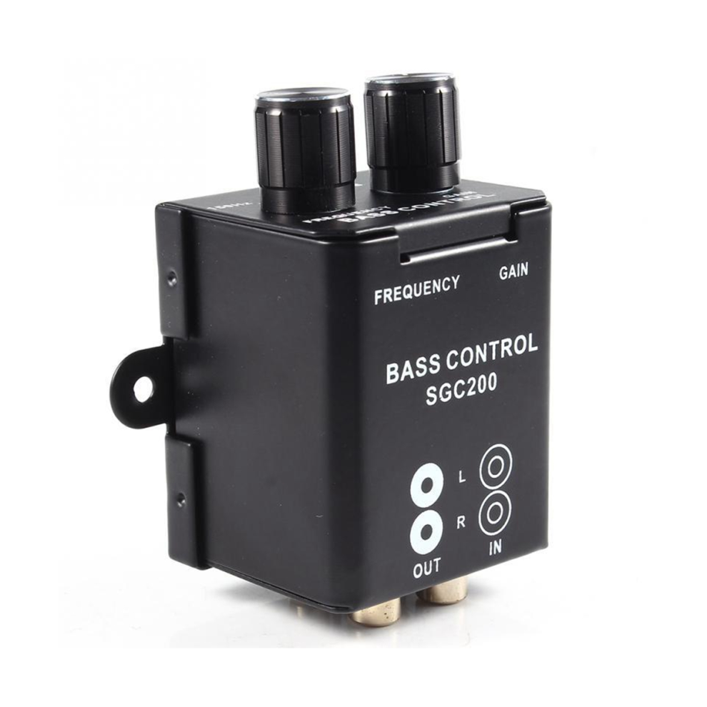 Auto Car Remote Amplifier Subwoofer Car Audio Equalizer Crossover Bass Controller Bass Equalizer Controller 4 Rca 4863233628818