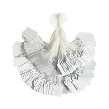 1000Pc Price Tags with String Attached White Marking Tag Small Paper Price Labels Clothing for Pricing Jewelry Yard Sale