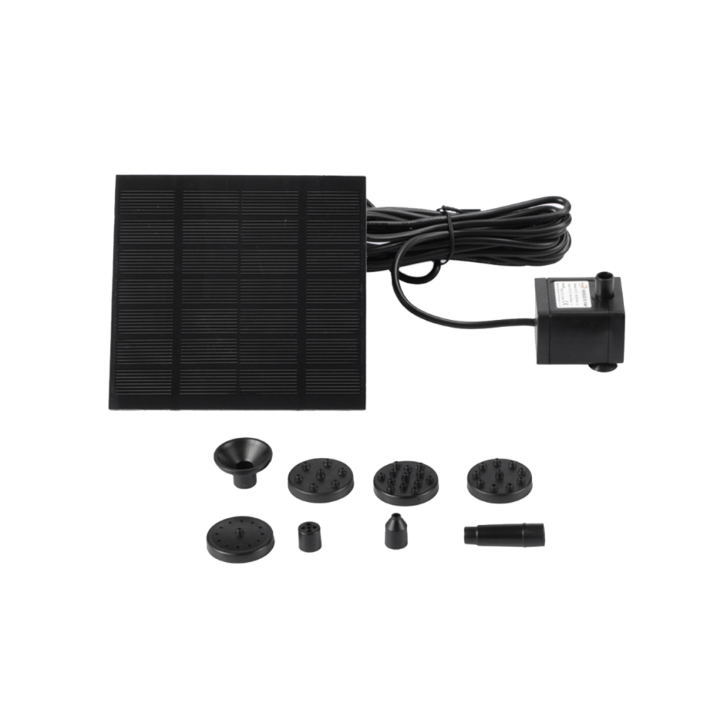 Solar Water Pump Solar Panel Fountain Pump Pool Pond Garden Water Sprinkler Sprayer For Bird Bath/Pond/Garden 4863233631795