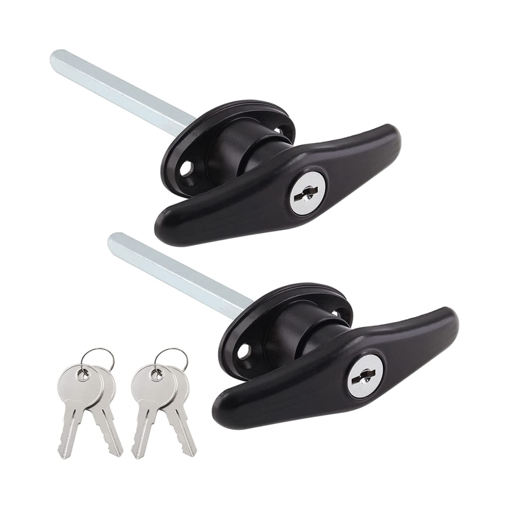 Truck Cap Locking T-Handles Campers Topper Lock, Campers Shell Locks And Keys T-Handle Canopy Replacement Lock T-Lock 4863233632310