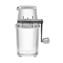 Ice Crusher Manual Ice Crusher Machine1.25L Ice Grinder Ice Cube Drinks Chopper,Household Necessities,Summer Need