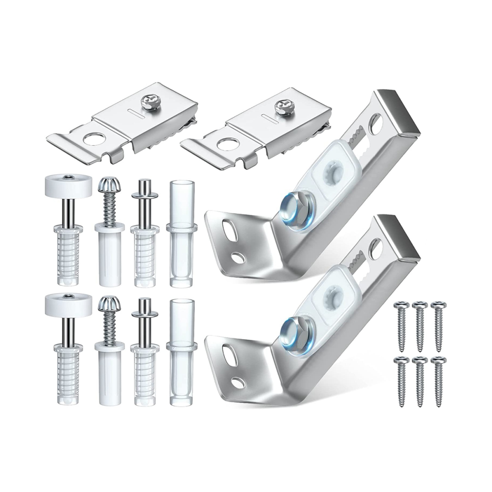 Bifold Door Hardware Kit, 2 Pack Repair Replacement Parts For Bi-Fold Door Sliding Door Closet Door 4863233638176